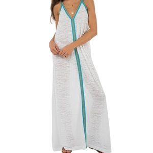 Pitusa long white sundress/coverup